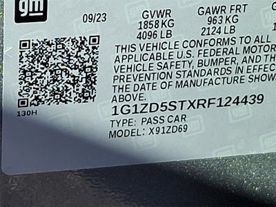 2024 Chevrolet Malibu LT 1LT