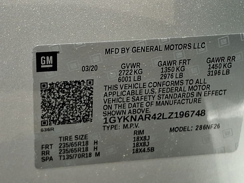 2020 Cadillac XT5 Luxury