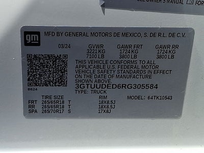 2024 GMC Sierra 1500 SLT