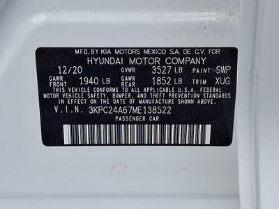 2021 Hyundai Accent SEL