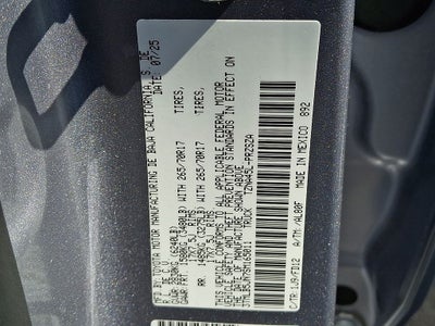 2025 Toyota Tacoma TRD Off-Road