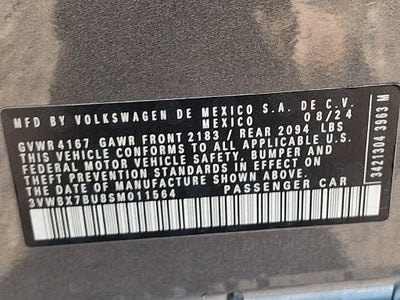 2025 Volkswagen Jetta 1.5T Sport