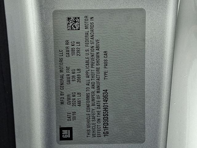 2017 Chevrolet Camaro 2LT 2LT