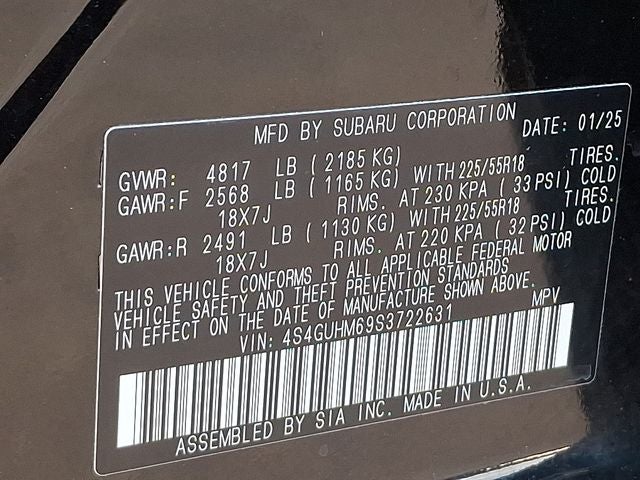 2025 Subaru Crosstrek Limited