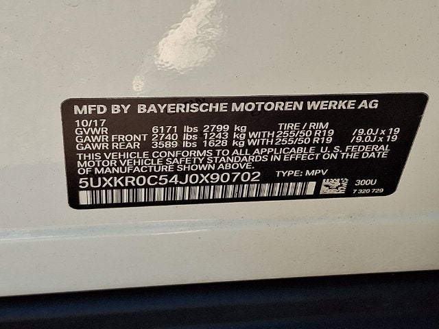 2018 BMW X5 xDrive35i Sport Activity