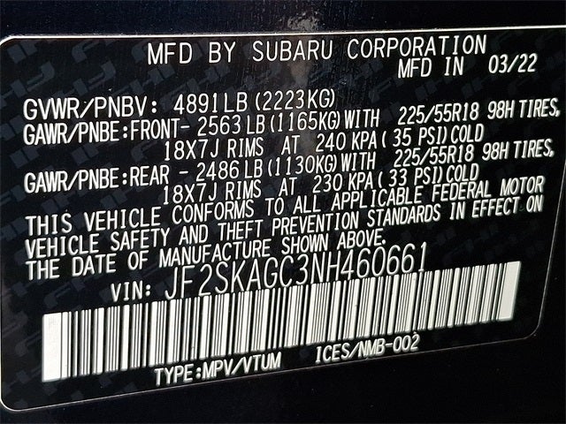 2022 Subaru Forester Sport