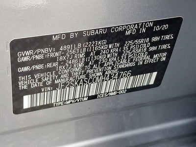 2021 Subaru Forester Limited