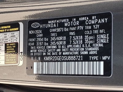 2025 Hyundai Palisade SEL