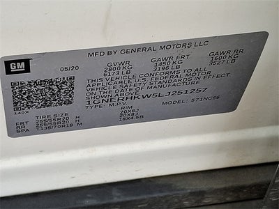 2020 Chevrolet Traverse 3LT