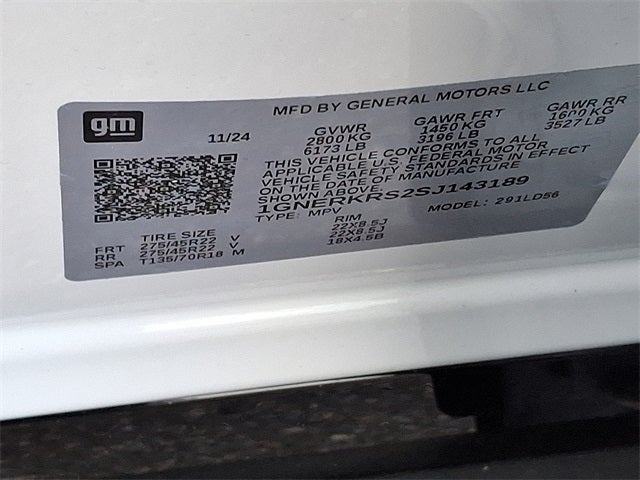 2025 Chevrolet Traverse High Country