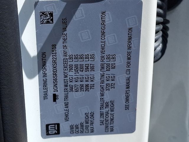 2025 Chevrolet Tahoe Premier