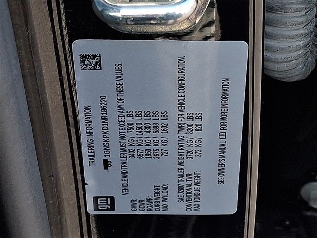 2022 Chevrolet Tahoe Z71