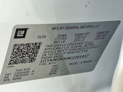 2019 Cadillac XT5 Platinum