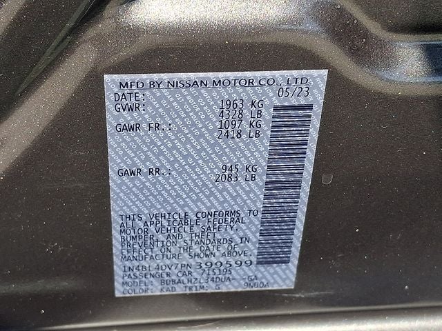 2023 Nissan Altima 2.5 SV