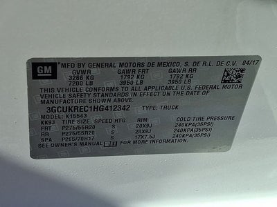 2017 Chevrolet Silverado 1500 LT LT1