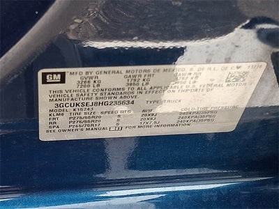 2017 Chevrolet Silverado 1500 LTZ 1LZ