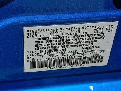 2024 Nissan Sentra SR