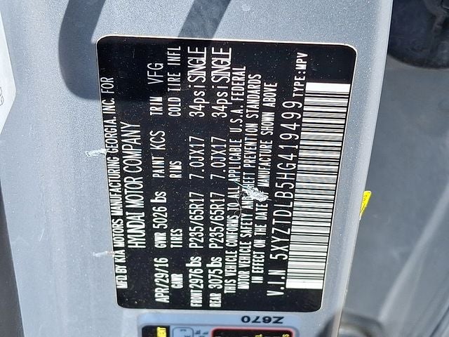 2017 Hyundai Santa Fe Sport 2.4 Base