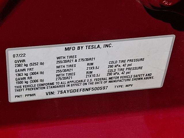 2022 Tesla Model Y Performance