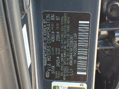 2015 Kia Optima LX