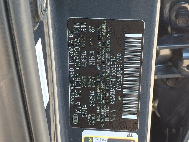 2015 Kia Optima LX