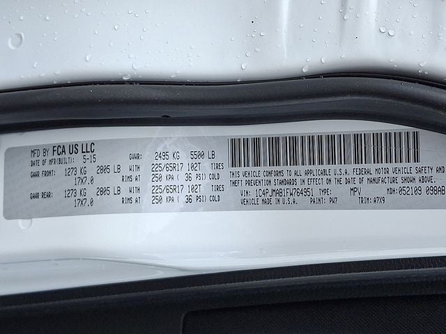 2015 Jeep Cherokee Sport