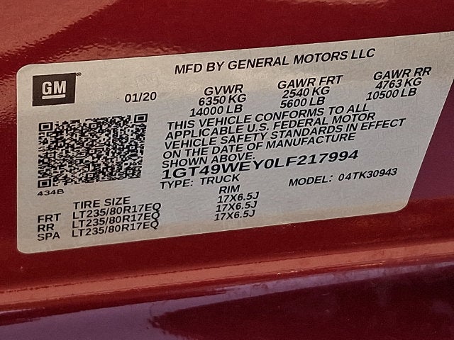 2020 GMC Sierra 3500HD Denali