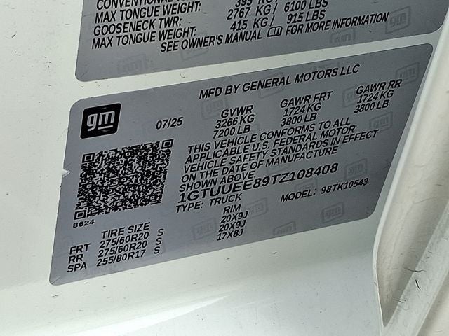 2026 GMC Sierra 1500 AT4