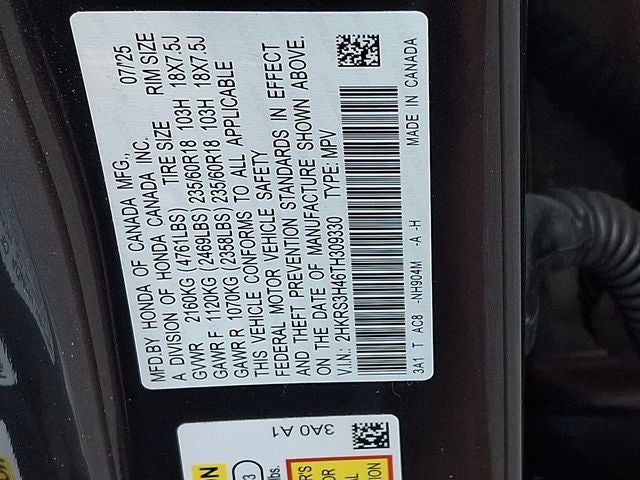 2026 Honda CR-V EX