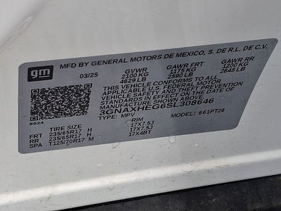 2025 Chevrolet Equinox FWD LT