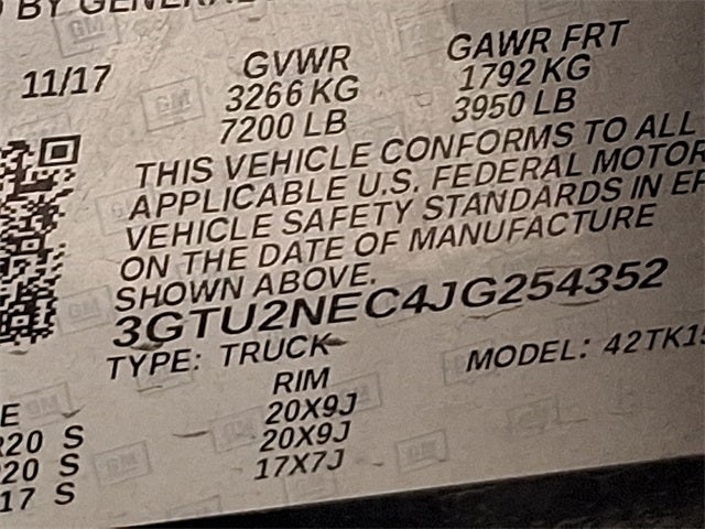 2018 GMC Sierra 1500 SLT