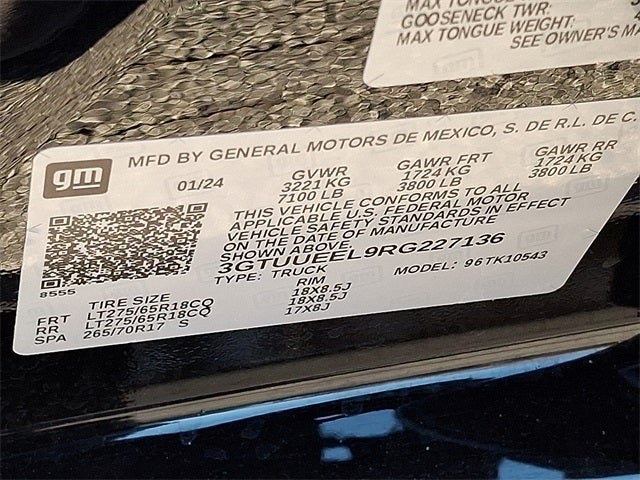 2024 GMC Sierra 1500 AT4