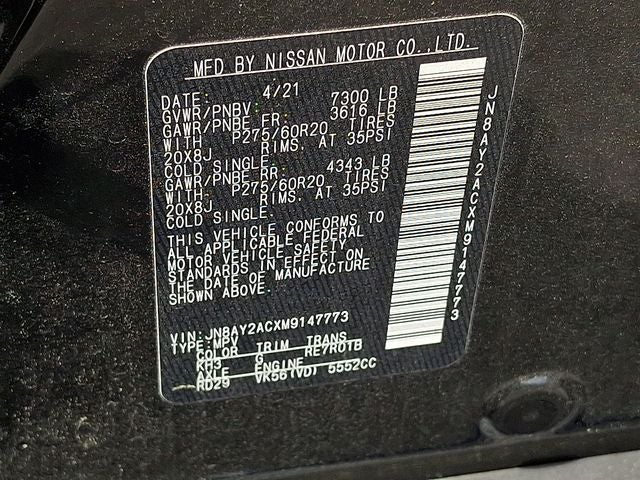 2021 Nissan Armada SV