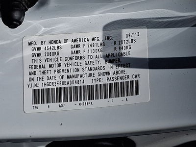 2014 Honda Accord EX-L