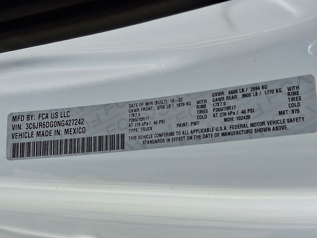 2022 RAM 1500 Classic Tradesman