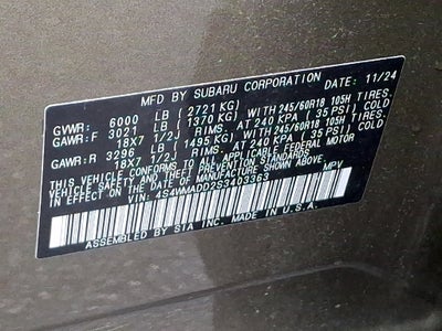 2025 Subaru Ascent Premium