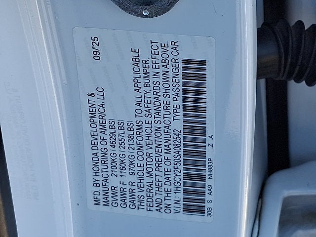 2025 Honda Accord Hybrid Sport