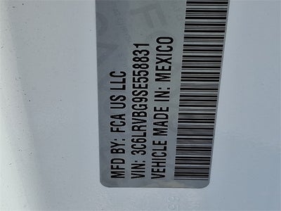 2025 RAM ProMaster 1500 Cargo Van SLT High Roof 136' WB