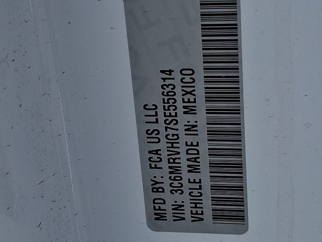 2025 RAM ProMaster 3500 Cargo Van Tradesman High Roof 159' WB w/Pass Seat