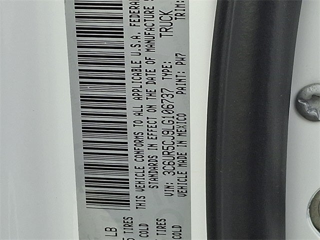 2020 RAM 2500 Tradesman Crew Cab 4X4 6'4' Box