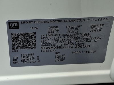 2025 Chevrolet Equinox LT