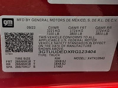 2024 GMC Sierra 1500 4WD Crew Cab Short Box SLT