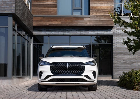 The front of a 2026 Lincoln Aviator® SUV is shown. | Randy Marion Lincoln in Statesville NC