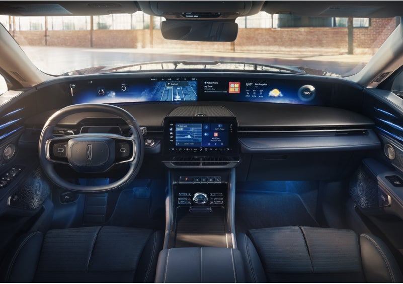 The panoramic display is shown in a 2026 Lincoln Nautilus® SUV. | Randy Marion Lincoln in Statesville NC