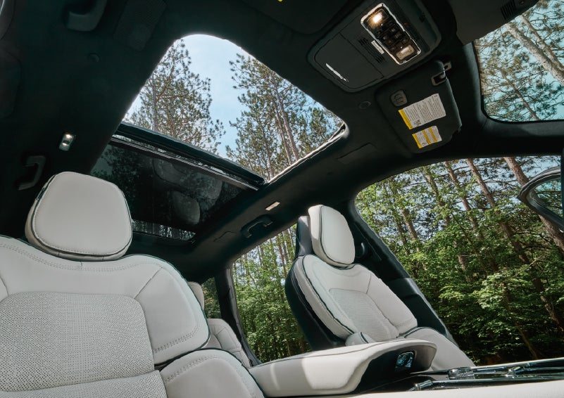 The front seats of a 2027 Lincoln Aviator® Black Label™ SUV | Randy Marion Lincoln in Statesville NC